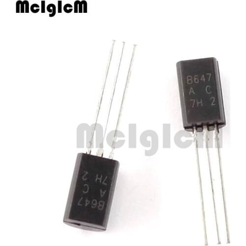 MCIGICM 2000pcs 2SB647 B647 TO-92L Plastic-Encapsulate Transistors