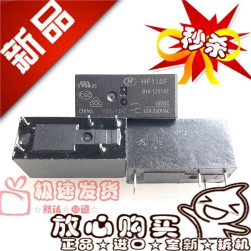 New off-the-Shelf HF115F 018-1ZS1AF 18VDC State-of-the-Art 5 Feet 12A JQX-115F