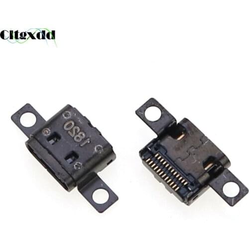 Cltgxdd 10PCS/Set Type C Jack USB C Charging Port Charge Socekt For Lenovo 720S-13IKB 720S-13ARR Type-C Connector