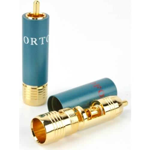 RCA Ortofon 8NX Connector Plug Hifi Audio Adapter (11mm Diameter)