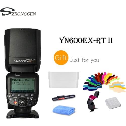 YONGNUO YN600EX-RT II YN600EX RT II 2.4G Wireless HSS 1/8000s Master TTL Flash Speedlite for Canon Camera as 600EX-RT