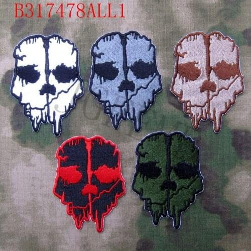 Ghosts Logo Morale Military Embroidery patch Badges