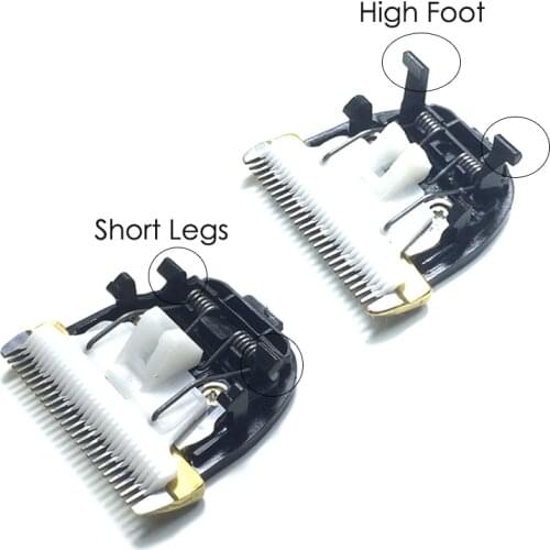 1PC High Quality Ceramic Titanium Knife Pet Dog Hair Trimmer Blade Clipper Head for C6 P2 P6 P9 S1 LILI ZP-295 ZP-293