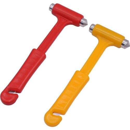 1 Pcs Emergency escape fire hammer Safety Hammer Multifunctional cutting car seat belts For safety Net weight about 65g