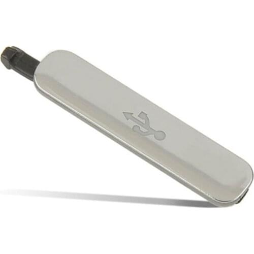 1PC USB Charger Dock Charging Port Cover For Samsung Galaxy S5 i9600 Charge Port Dust Plug Replacement