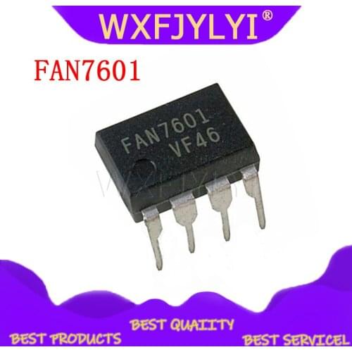 10pcs/lot FAN7601 DIP8 FAN 7601 DIP-8