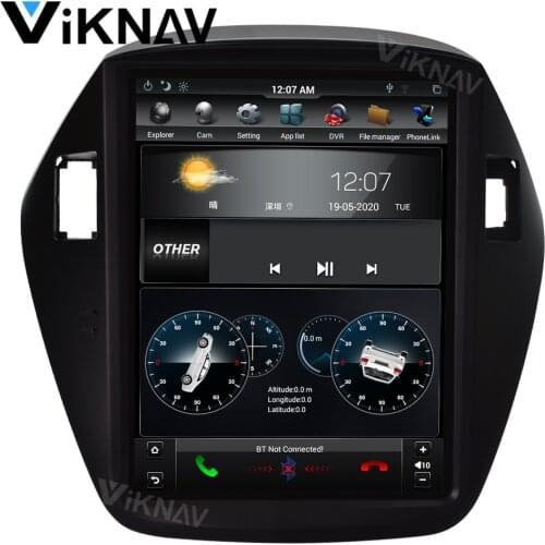 Car GPS navigation autoradio MP3 player FOR Hyundai IX35 2010 2011 2012 2013 2014 2015 2016 vertical screen 10.4 inch android