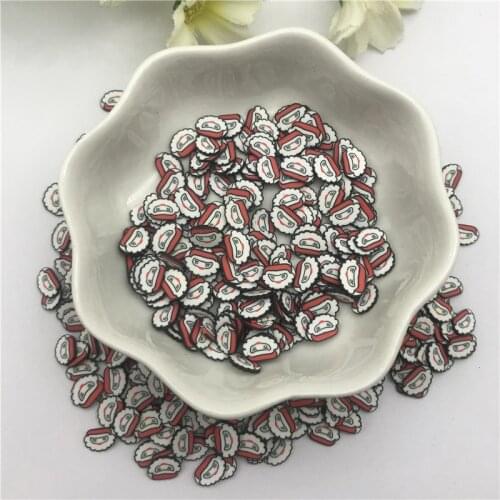 20g Colored Santa Claus Mix for Resin DIY Supplies Nails Art Polymer Clear Clay accessories DIY Sequins scrapbook shakes Craft