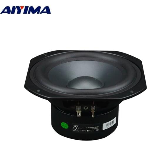 AIYIMA 1Pcs 6.5 Inch Midwoofer Speaker Driver 4 8 Ohm 50W Altavoz Long Stroke Sound Speaker Hifi Home Theater Loudspeaker