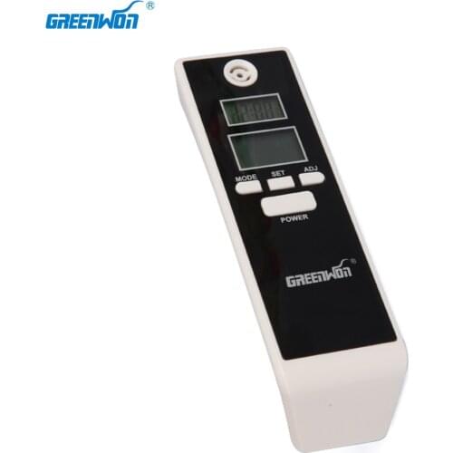 GREENWON Electronic Portable Alcohol Tester Detector Dual LCD Display Digital Alcohol Tester and Timer Analyzer Breathalyzer