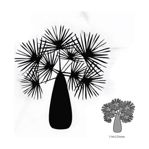 VaseShape Metal Cutting Die DIY for Scrapbooking Decoration Crafts