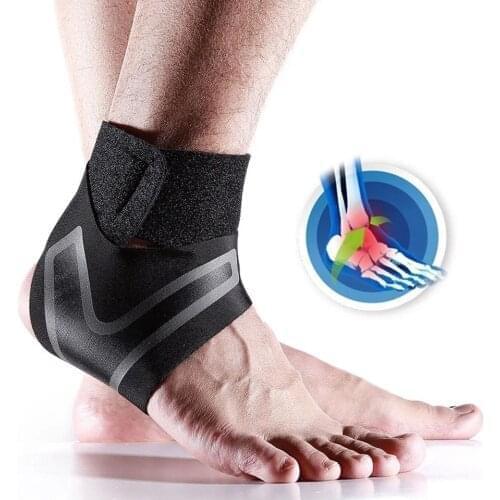 Mens Sport Anklet Support Platform Shoes For Running Ankle Braces Protector Foot Strap Sleeves Belt Elastic Fixing Supporter