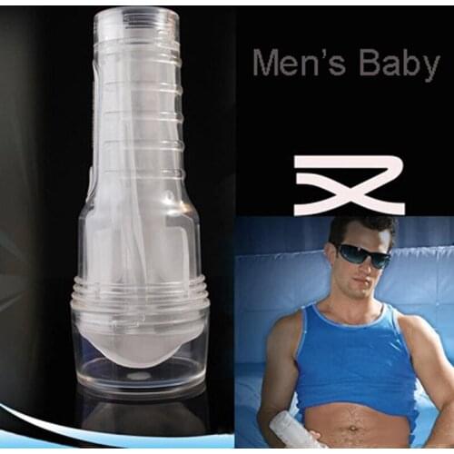 Male Masturbator Cup Soft Pussy Sex Toys Adult Endurance Exercise Sex Products Vacuum Pocket Cup for Men Transparent Vagina
