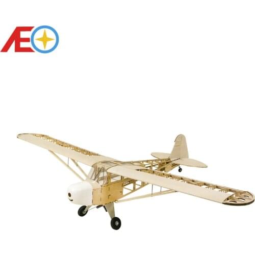 Piper J-3 Cub J3 Balsa Wood RC Airplane Laser Cut Kit 1800mm (70") Building Woodiness model /WOOD PLANE