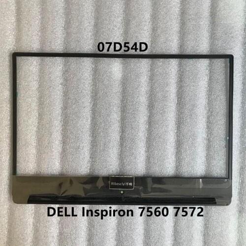 Suitable for the new Dell Inspiron15 7000 7560 7572 black LCD display frame laptop case 7D54D 07D54D