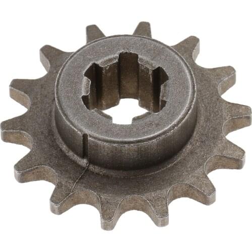 14T 14 Tooth Front Chain Sprocket for 49cc Engine Mini Pocket Dirt Bike Motorcycles Drive Gears Accessories