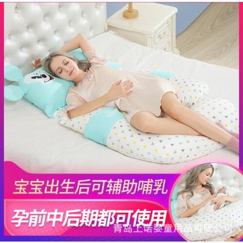 Disney Mickey mouse Pregnant Woman Pillow Waist Sleeping Pillow Support Belly Sleeping Pillow Sleeping Artifact During Pregnancy
