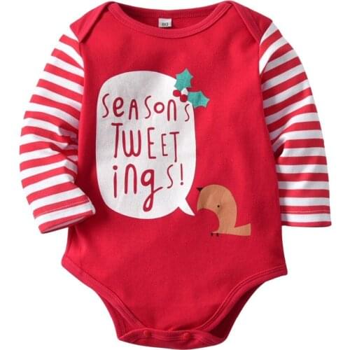 Christmas Newborn Boys Sleepsuit Cosplay Santa Claus Romper Kids Boy Christmas Santa Claus Costume Cotton Baby Girls Body Set 2Y