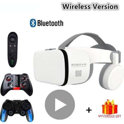 Z6 Bluetooth Casque Helmet 3D VR Glasses Virtual Reality Headset For Smartphone Smart Phone Goggles Viar Binoculars