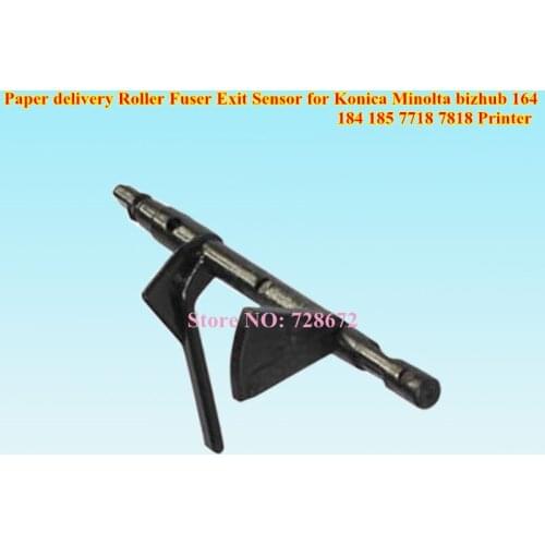 3pcs Compatible PAPER DELIVERY ROLLER Fuser Exit Sensor for Konica Minolta bizhub 164 184 185 7718 7818