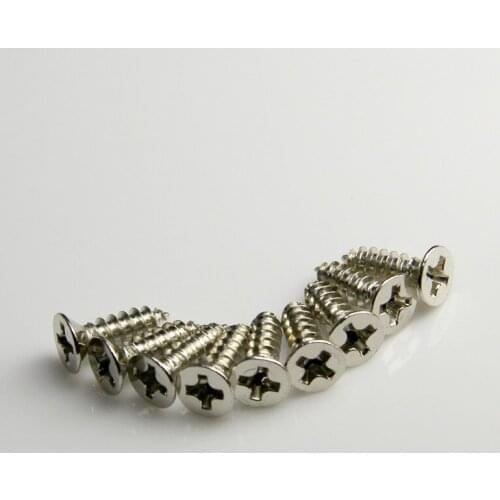 5PCS 304 Stainless Steel Cross Tapping Screw Countersunk Head M6 * 30