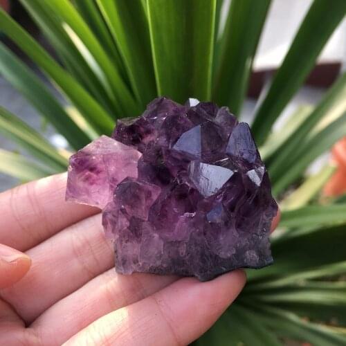 50-60g Natural Dream Amethyst Quartz Crystal Cluster Specimen Healing
