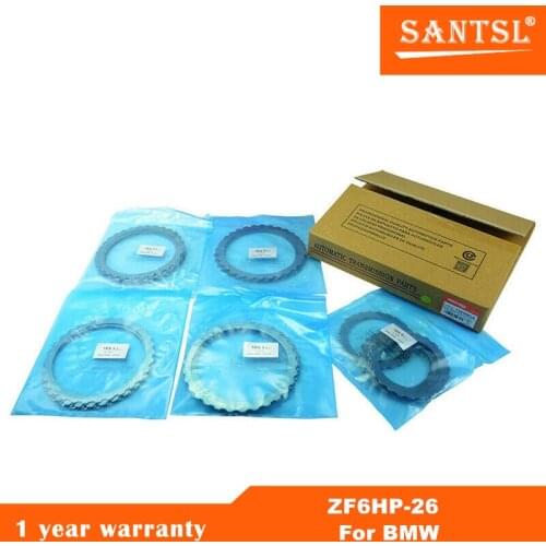 6HP26 ZF6HP-26 Automatic Transmission Steel Plates & Friction Kit rebuild steel kit for BMW For VW AUDI ZF6HP26