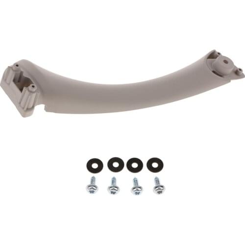 ABS Right Inner Door Panel Handle Pull Trim Cover For 2004-2012 BMW E90 E91 335 Black /Gray /Beige High Quality