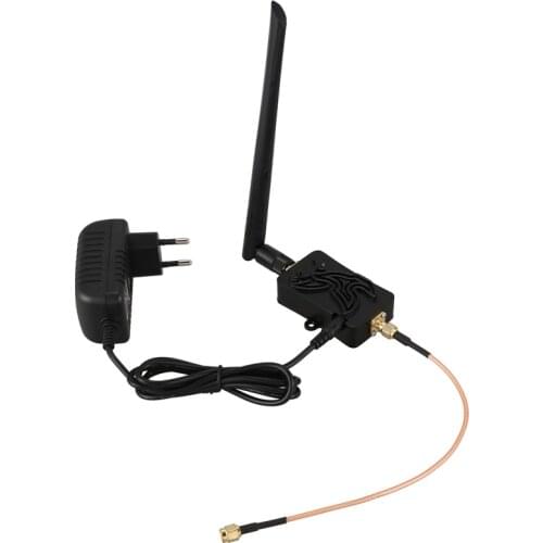 4W 802.11B/G/N Bluetooth Wifi Wireless Amplifier Router 2.4Ghz WLAN ZigBee BT Signal Booster Antenna EU Plug