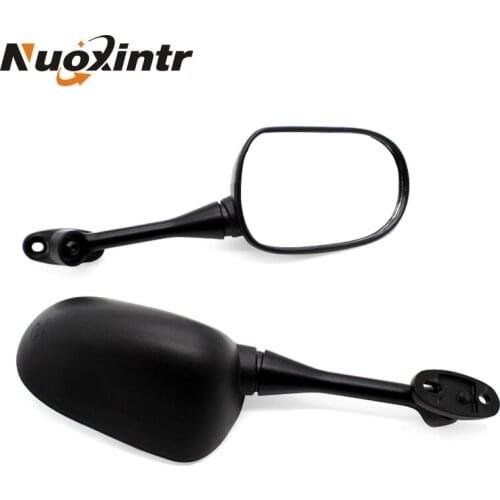 Nuoxintr Rearview Mirrors Motorcycle Black Mirrors For Honda CBR600RR CBR 600 RR 03-08 1000RR 04-07 2004 2005 2006