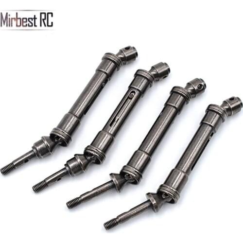 For Traxxas 1/10 Slash 4x4 Stampede VXL 2WD 6851R 6851X 6852R 6852X CVD Steel Front Rear Drive Shaft Assembly Heavy Duty Parts