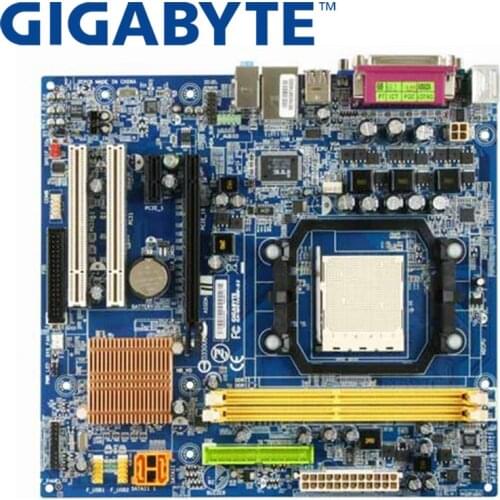 GIGABYTE GA-M61VME-S2 Desktop Motherboard For NF6100-400 Socket AM2 For Phenom Athlon 64 X2 FX Sempron DDR2 4G Used M61VME-S2