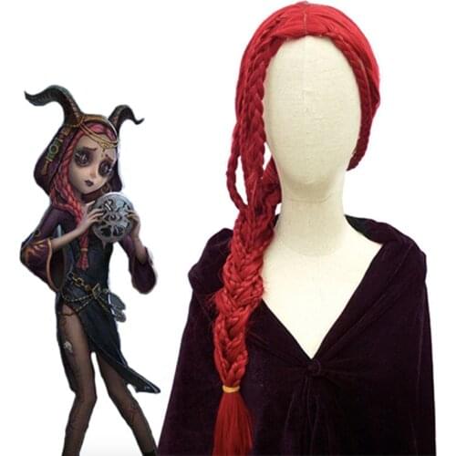 Game Identity V Cosplay Wig Sacrifice Fiona Gilman Cosplay Wig Heat Resistant Synthetic Witch Cosplay Wig Halloween Party