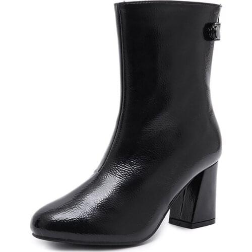 LKSHOE 2020 New Style Women 's Boots Fashion Warm Non-Slip Strong Cheap Women 's High Heels Zapatos Mujer Chaussure