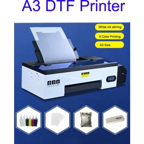 Lxhcoody A3 DTF printer PET film Oven Transfer Film Printing Package Direct Transfer Film Printer Textile Fabric T-Shirt Printin