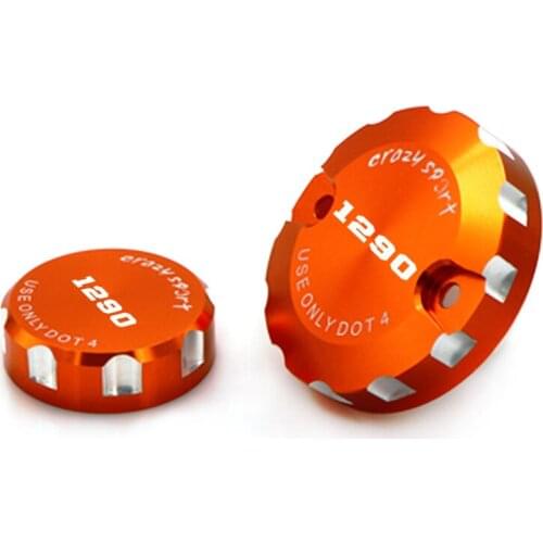 Front Rear Brake Clutch Cover For KTM 1290 990 SUPER DUKE GT R Motocycle Accessories Oil Fluid Reservoir Cover SuperDuke