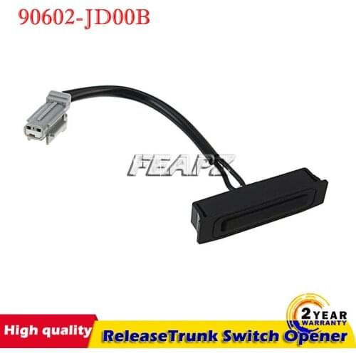 Switch Assy Back-door ReleaseTrunk Switch Opener for Nissan Qashqai Tailgate 90602-JD00B 90602-JD004 90602JD00B 90602JD004