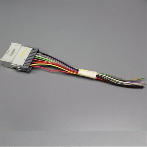 Plugs Into Factory Harness For Chevrolet Express Full Size Van Venture Radio Wire Adapter / Stereo Cable / Male DIN To ISO