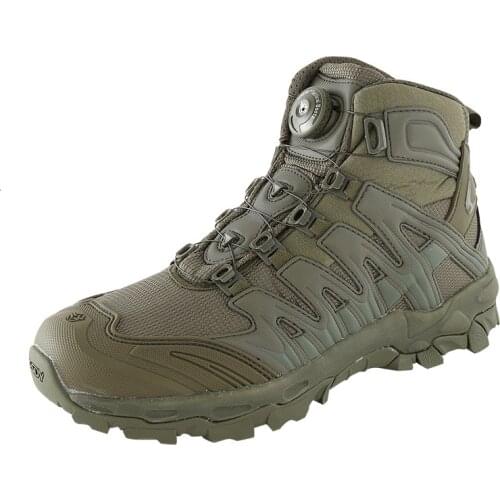 Tactical Combat Military Boots Nylon Water Resistant Outdoor Climbing Sports Hiking Shoes With Knob Breathable Non-slip Sneaker