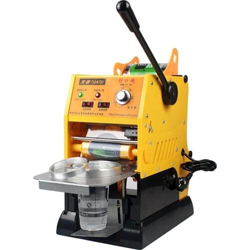 Sealer Commercial Tea Shop Semiautomatic Manual Drink Milk Tea Cup Sealing Machine Cup Press Food Sealer