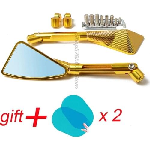 Mirror CNC Machining Process Aluminum cover for Gsxr Cb400 Cb400Sf Gas Gas Ec 250 Honda Cbf 150 Bws100 Honda 929 Honda