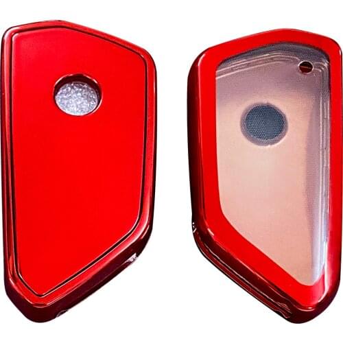 2020 2021 New TPU Key Case Holder Cover For Seat Leon Cupra Formentor For VW Golf 8 For Skoda Octavia A8 Accessories Shell