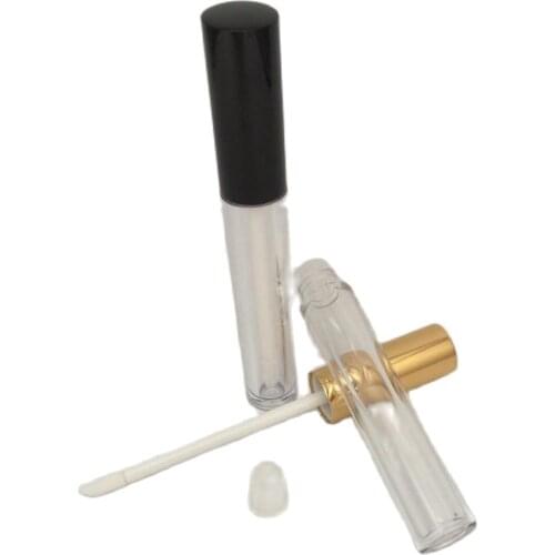 50pcs/lot Hot Sale DIY Lipstick Refillable Container, Empty Lip Gloss Packaing Tube, Plastic Makeup Tool, Cosmetic Container