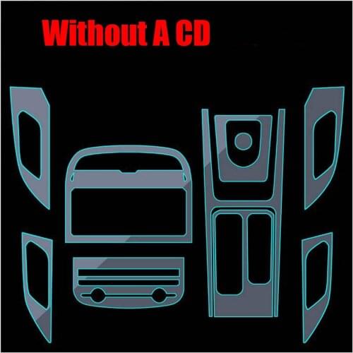 Car-Styling New Car Interior Trim Dashboard Clear Paint Protective Film Stickers for Jaguar F-Pace 2016-2018