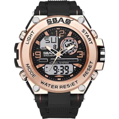 Digital Watches for Men LED Sports Watch Stainless Steel Dial 30M Waterproof TPU Strap Wristwatch Relogio Masculin Reloj Hombre