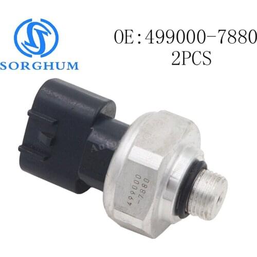 2pcs 499000-7880 New Brand AC Oil Pressure Sensor For Toyota Camry Corolla Lexus RX350 Scion TC