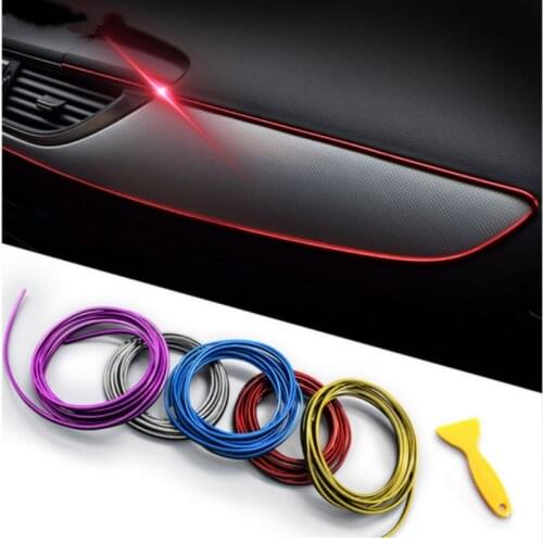 For Lada granta vesta priora kalina niva largus vaz samara 2106 2108 2109 2110 5M Car Styling Interior Accessories Strip Sticker