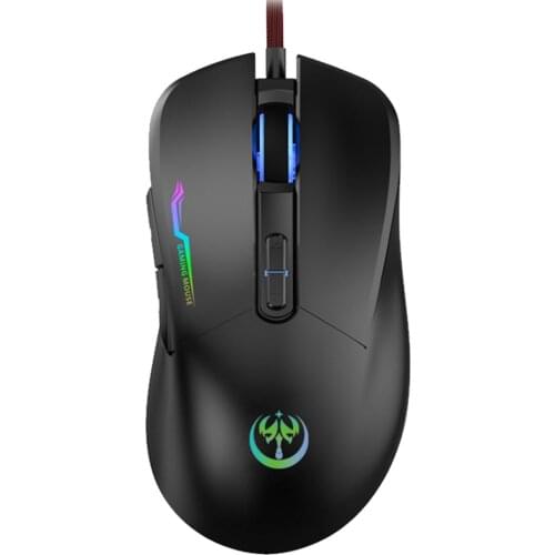 USB Wired Gaming Mouse 3200DPI Adjustable 7 Buttons Programmable LED Backlit Mice Ergonomic Computer Mouse for Laptop PC Gamer