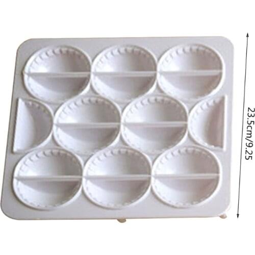 HX5B Dumpling Maker Mold 18 Holes Ravioli Maker Dumplings Mould Kitchen Gadget Meat Pelmeni Mold Practical Home Cooking Supplies