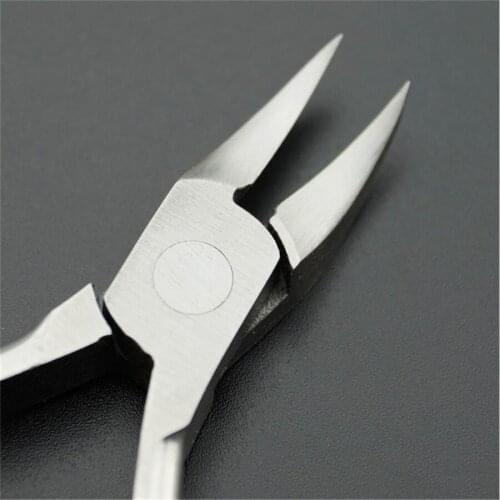 Nail Super forcepsOlecranon sharp Nail nail Cuticle tool nipper Paronychia clippers onychocryptosis scissors special Pedicure